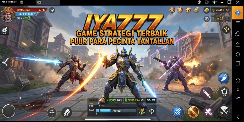 Tampilan dinamis dari pertempuran strategis di IYA777.