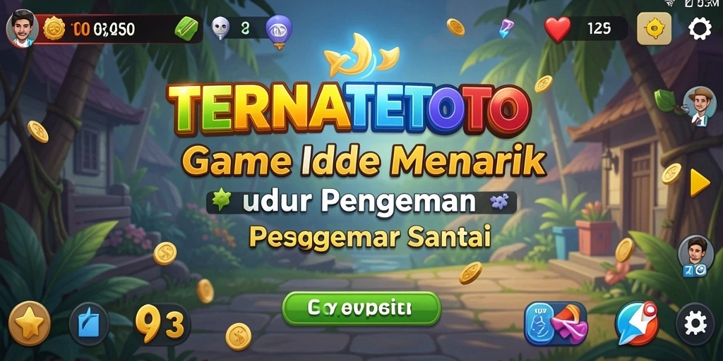 Screenshot gameplay TERNATETOTO menampilkan aktivitas pembangunan yang menarik.